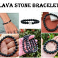 Natural Lava Rock Bracelet