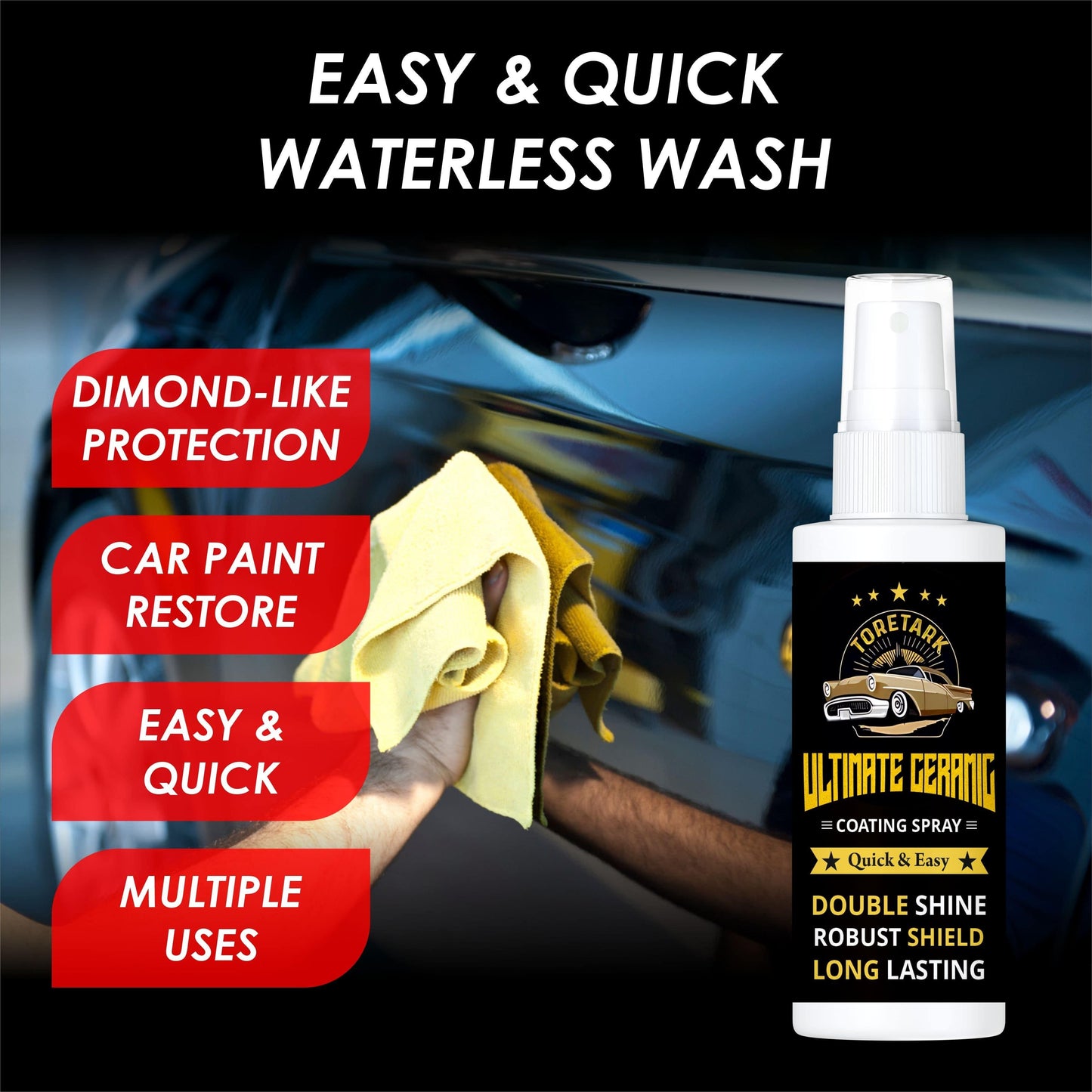 Ultimate Ceramic Coating Spray 200 gm Pack of 2
