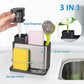 3 in 1 Kitchen Sink Caddy Stand